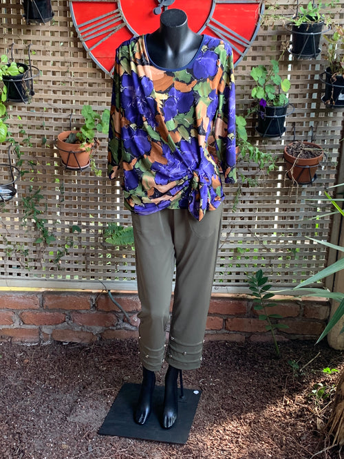 Calabria Drape Front Top