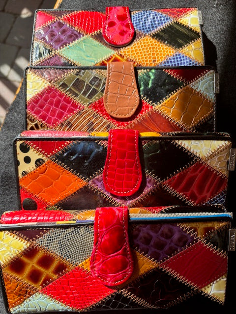 Turwork Wallet Patchwork Wallet – Portofino Fashion